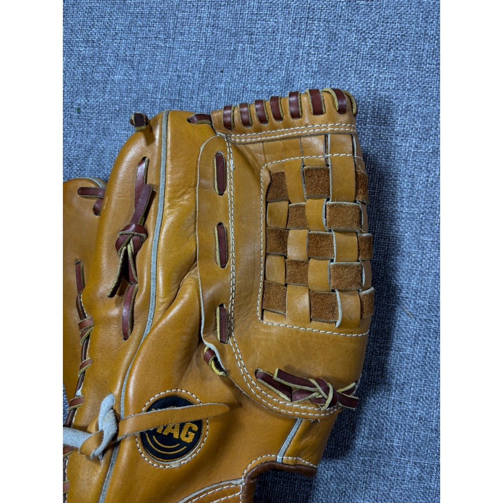MAG Plus Baseball Glove Tan Top Grain Leather Handcrafted Right Hand Throw